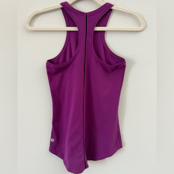 Lululemon Simply Bare Nulu Purple Tank Top - Picture 3 of 6